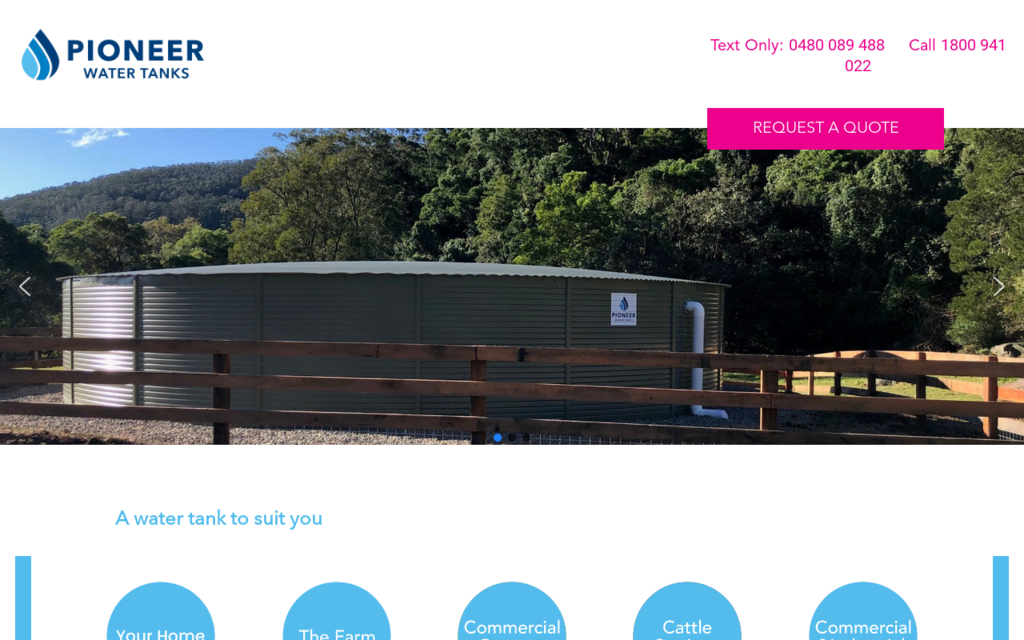 Pioneer Water Tanks